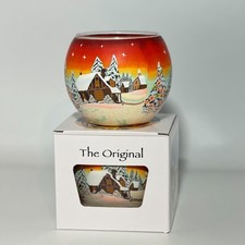 Deko Windlicht Leuchtglas 11cm