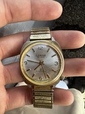 Lamar de Luxe 21 Antimagnetische Herrenuhr mit Handaufzug