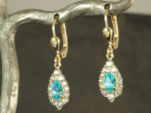 585 gold ohrringe mit - ohrringe,