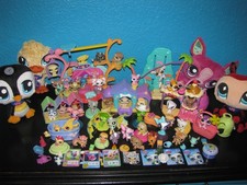 Littlest Pet Shop Sammlung  lot Konvolut Spieleset über 50 Figuren Set 2