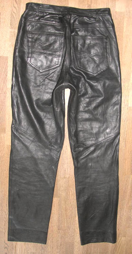Yessica damen lederjeans - /,