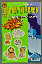 Bart Simpson. Bd. 3: Störenfried. Inkl. Stickers. 2001. Dino.