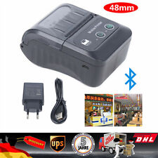 Tragbar Thermodrucker USB POS Kassenbon Bondrucker Belegdrucker Drucker 48mm