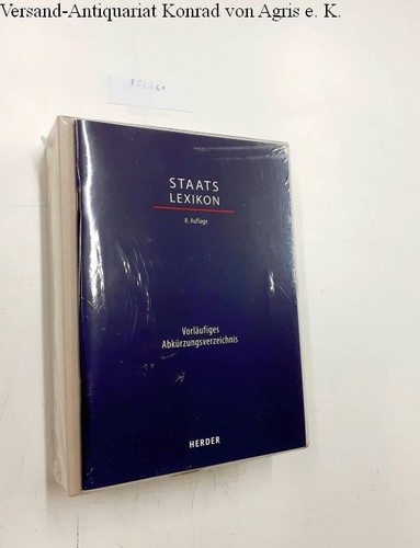 Staatslexikon teil band - teil:,