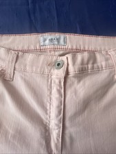 Brax Feel Good Jeanshose Damen Rosa Stretch Hose Gr. 44 Skinny Fit Passform