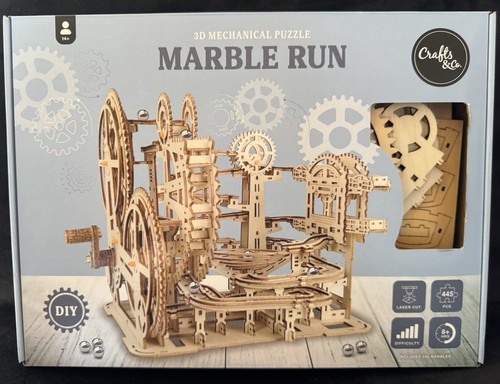 Marble run puzzle - 3d,