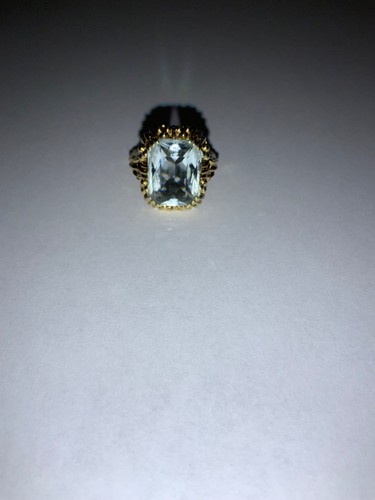 Ring mit aquamarin 585 gold - aquamarin,,