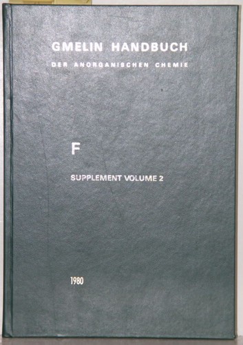 Gmelin handbuch handbook - gmelin,