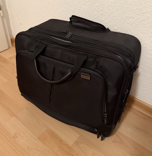 Dicota pilotentrolley schwarz - dicota,