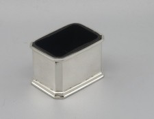 Art Deco Saliere - 925er Silber - Glasgow 1929 - #17822