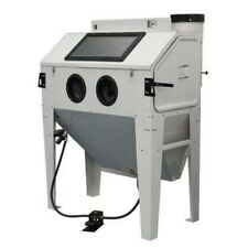 Sandstrahlkabine Sandstrahlgerät SBC 420 Absaugung Sandstrahlanlage 420L