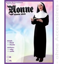 Nonne Kostüm Gr. M XL Geistliche Nonnegewand Nonnekostüm 121516F13