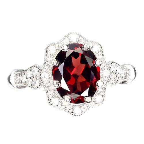 925 sterling silber ring - silber, oval