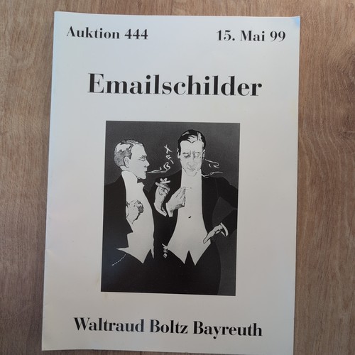 Emailschilder auktion 444 15 - 444,