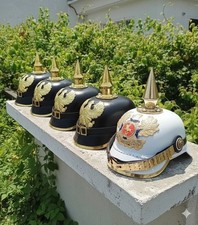 5er set deutsche pickelhaube - set,