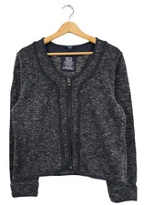 CECIL Strickjacke Damen Strickbekleidung Gr. DE 42 hellgrau Casual-Look