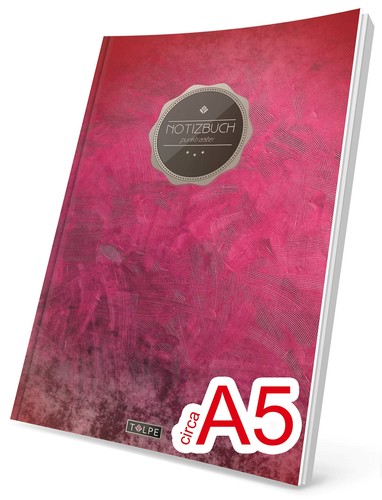 Tulpe punktraster notizbuch - notizbuch, a5