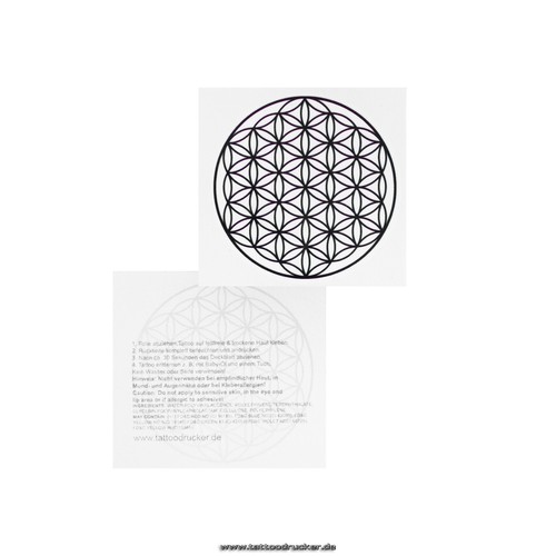 Blume des lebens tattoo - des,