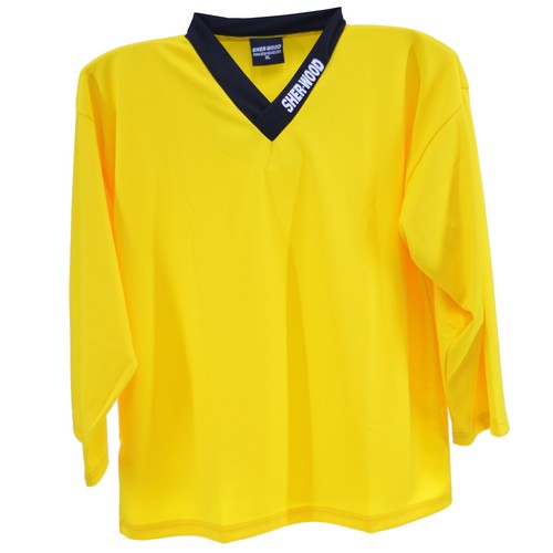 Gelb hockey trainingstrikot - gelb,