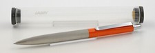 Vintage Lamy 225 Kugelschreiber Silber Orange ballpoint pen W.Germany