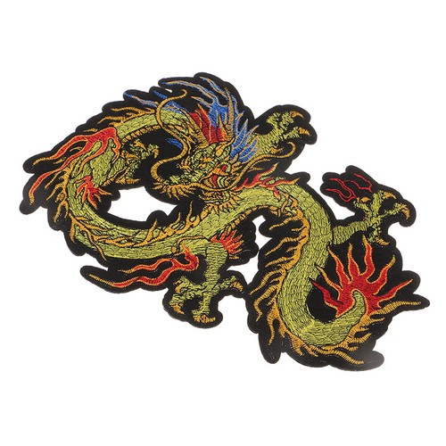 Drache gestickte applikation - gestickte,