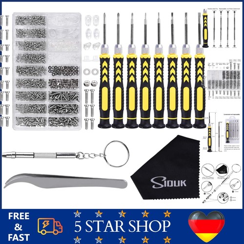 Brillenreparaturset 1 - brillenreparaturset, 8-in-1