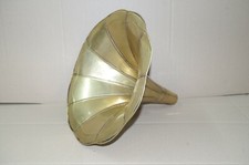 Ersatzteil Messingtrichter für Trichtergrammophon Ersatztrichter Messing 38 cm 
