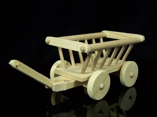 Schöner naturholz bollerwagen - schöner,