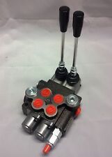 Steuerventil Hydraulikventil 02P40 2-fach Holzspalter Hydraulik Steuergerät