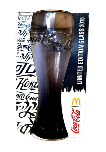 Donalds coca cola glas - coca,