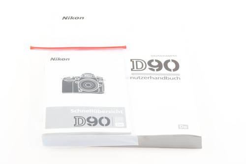 Nikon d90 benutzerhandbuch - d90, de