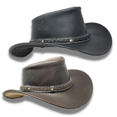 Lederhut western cowboy - lederhut,