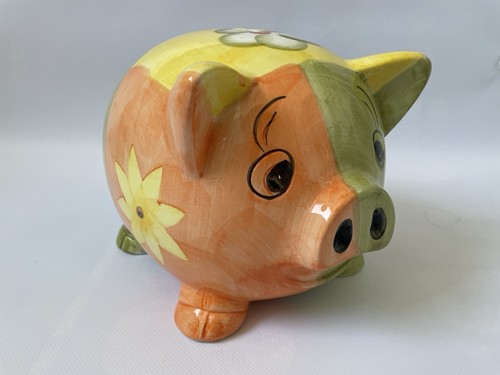 Sparschwein keramik groß - sparschwein,