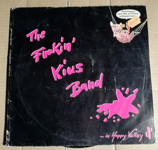 THE FUCKIN' KIUS BAND - IN HAPPY VALLEY  - LP 1988 - NUR EINE SEITE ABSPIELBAR!!