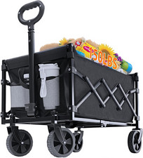 Faltbarer Wagen mit Rädern