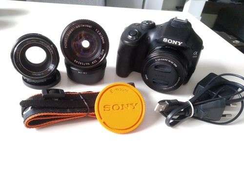 Sony alpha a3000 inkl - alpha, sel