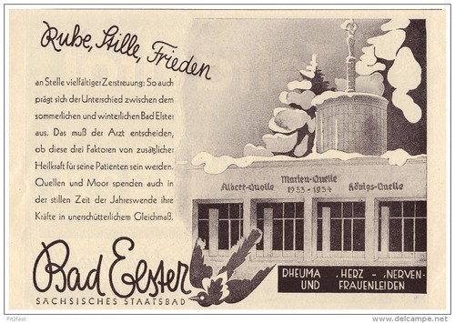 Original werbung 1938 - werbung, bad