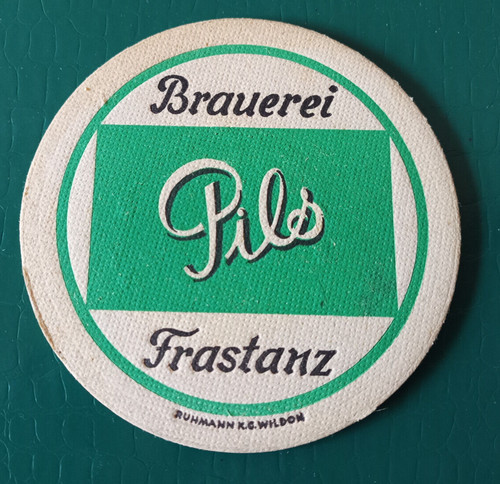 Bierdeckel brauerei frastanz - brauerei,