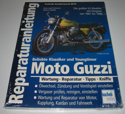 Reparaturanleitung moto guzzi - moto,