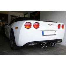 FOX Sportauspuff mittig