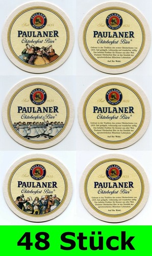 Stück bierdeckel paulaner - 48,