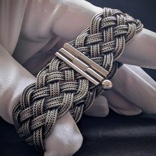 Vintage Flecht Armband 835