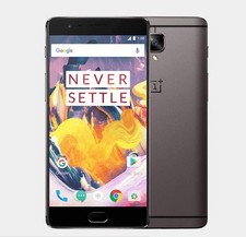 OnePlus 3T Smartphone 64GB Gunmetal 5,5 Zoll Android #3 "teildefekt" Sprung