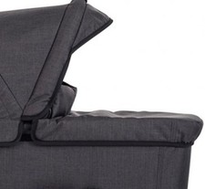 Emmaljunga Winddecke Abdeckung Double Viking Lounge black