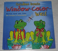 Schöne bunte Window-Color-Welt - Motive rund ums Jahr -Vorlagen in Originalgröße