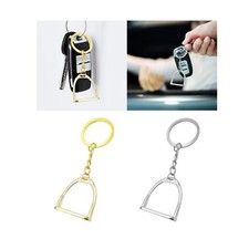 Neuheit Steigbügel Schlüsselanhänger Zum Selbermachen Dekoration für Familie Handtasche Pferdeliebhaber