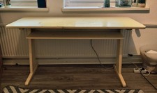 alte Schulbank Schreibtisch old Tisch Schule Holztisch Holz Schülertisch