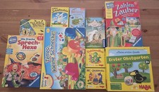 Kinderspiele Sammlung Haba Ravensburger Konvolut Obstgarten Sprechhexe Uvm.