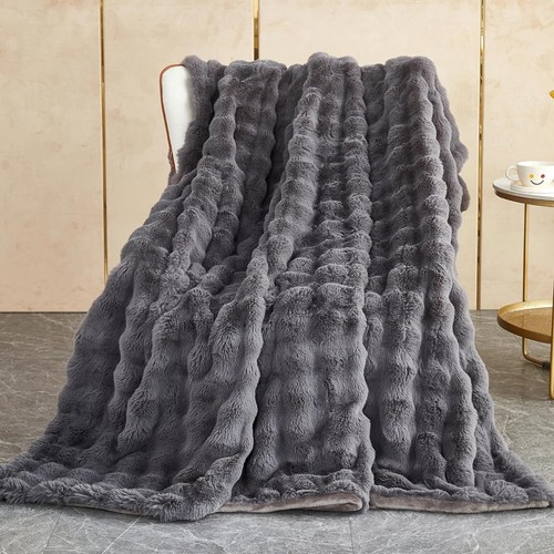 Kuscheldecke kaninchen plüsch - kaninchen,