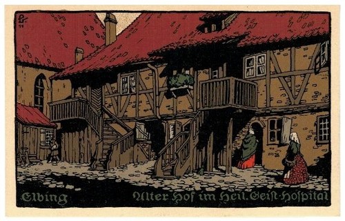 Ansichtskarte steindruck - ansichtskarte,